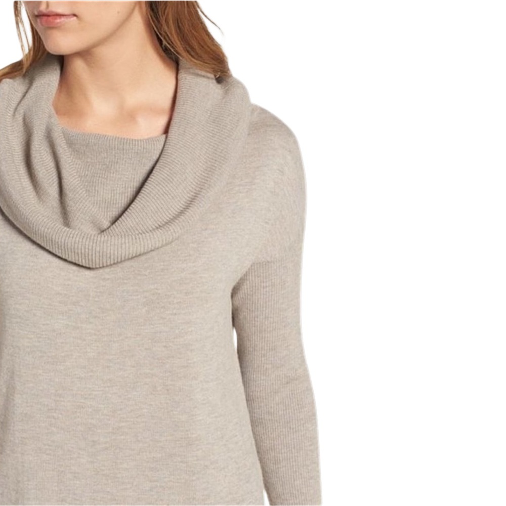 ANTHROPOLOGIE‎ RUBY MOON Off-Shoulder Shrug Sweater Tunic - Picture 5 of 14